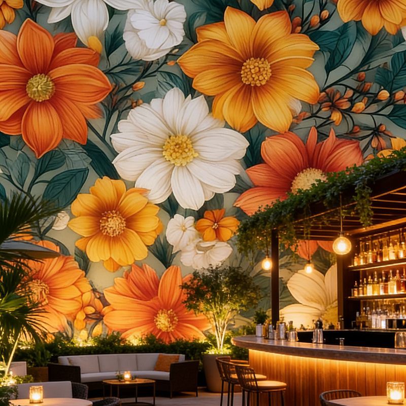 Large-Format Print Vinyl Wall Material