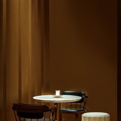 Vinyl Wall Covering in The Restaurant Interior